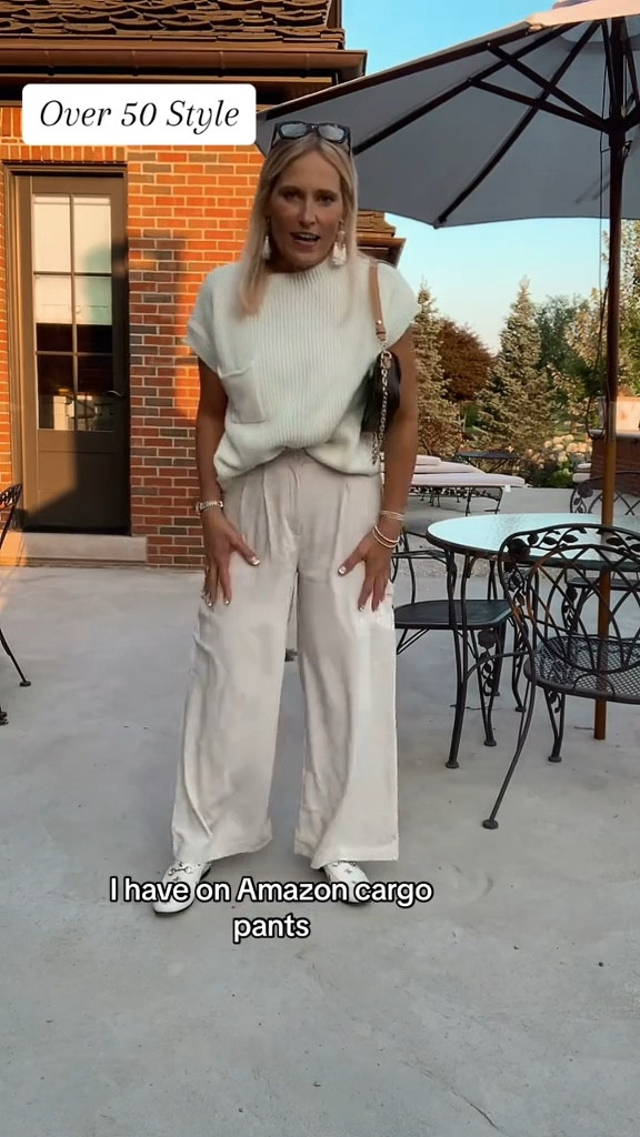 Hometowm Dinner Ootd! #over50style #midsizestyle #over50women #over40women #fyp #amazonfinds
