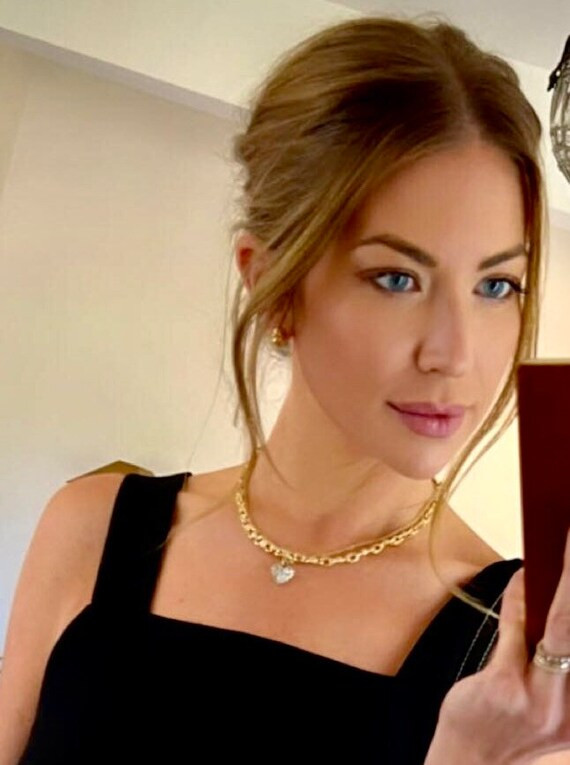 Stassi's Tiffany Bow Micro Pavé Necklace - Etsy | Etsy (US)