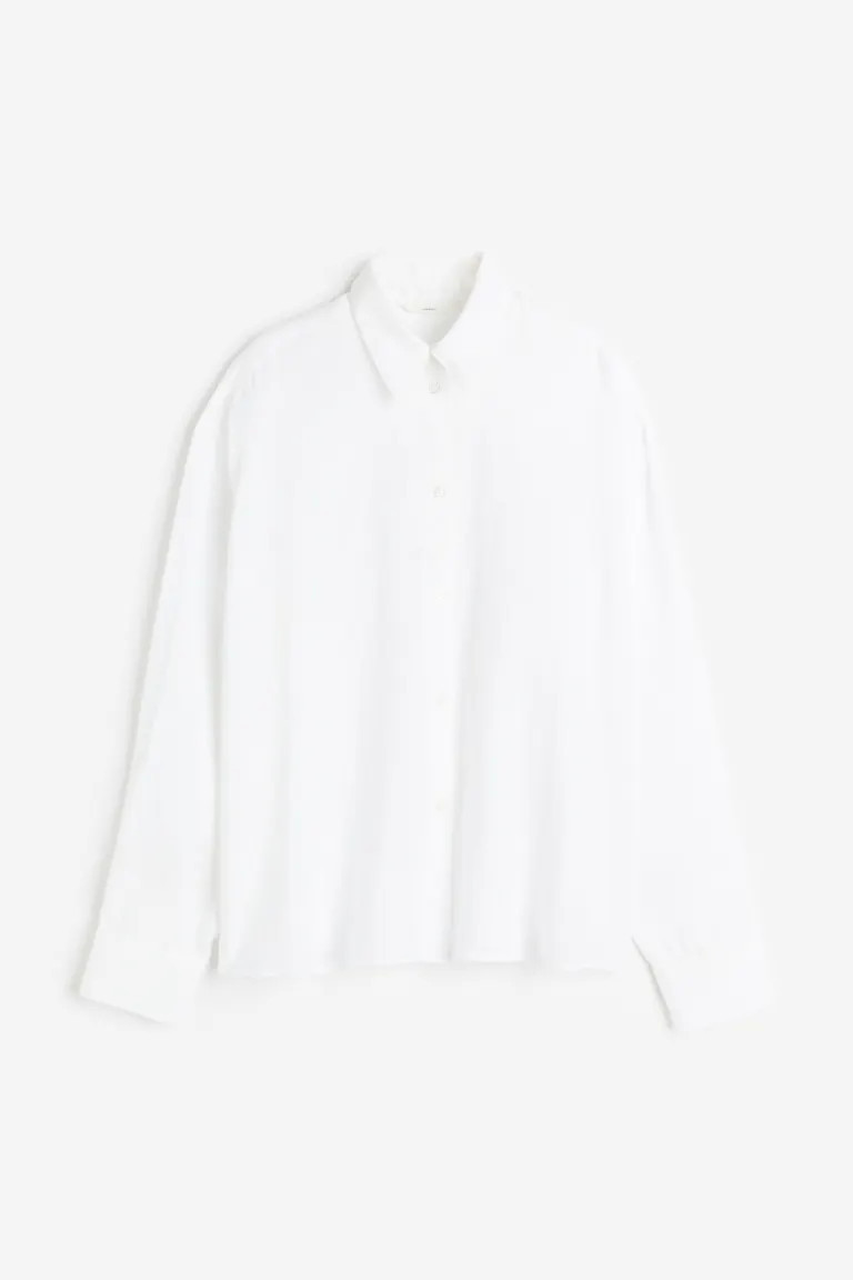 Linen shirt | H&M (UK, MY, IN, SG, PH, TW, HK)