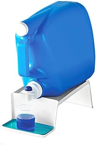Smart Design Sud Station - Angled Laundry Detergent Organizer - Drip Catcher Tray - Fabric Soften... | Amazon (US)