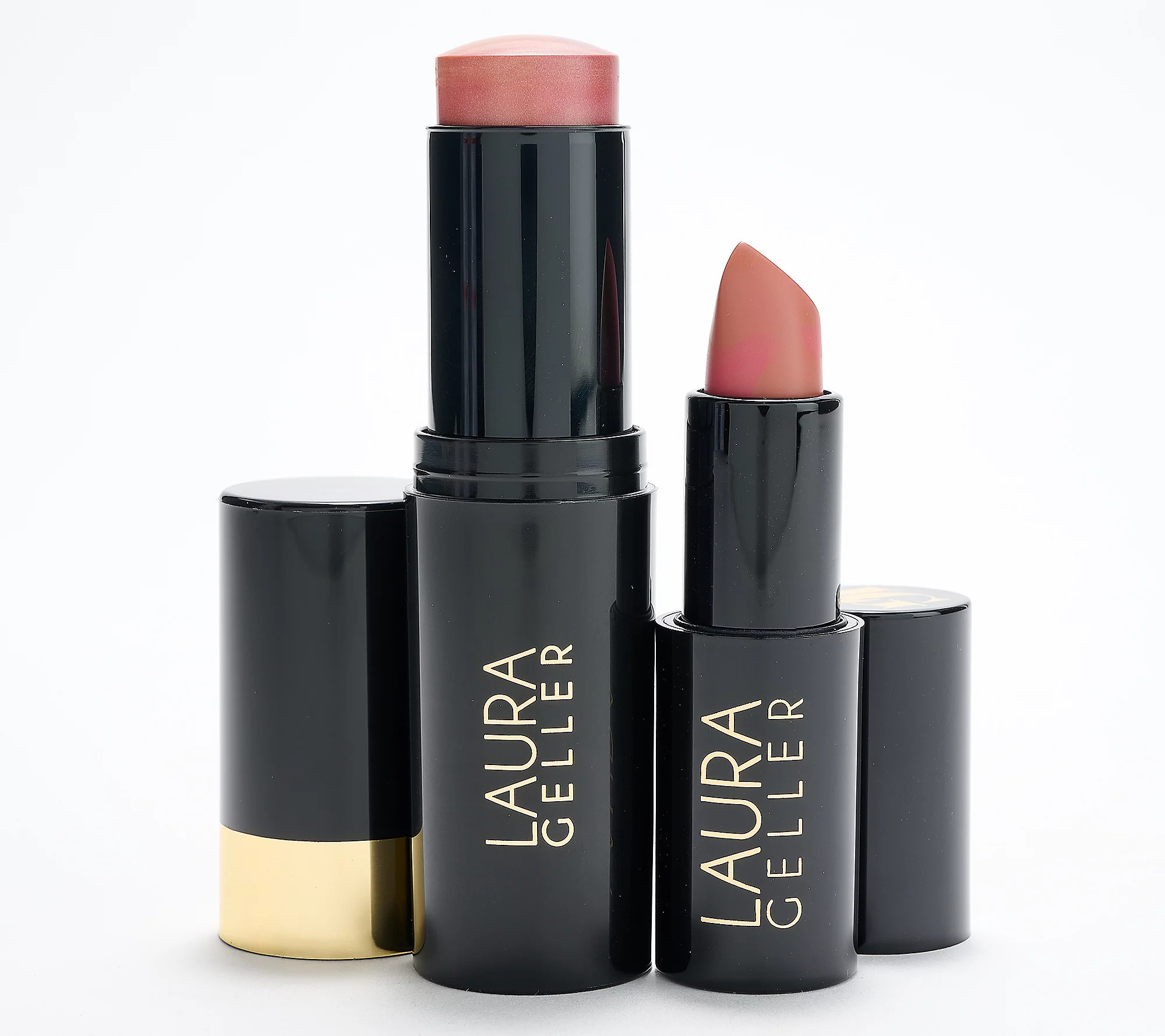 Laura Geller Italian Marble Blush & Lipstick Duo | QVC
