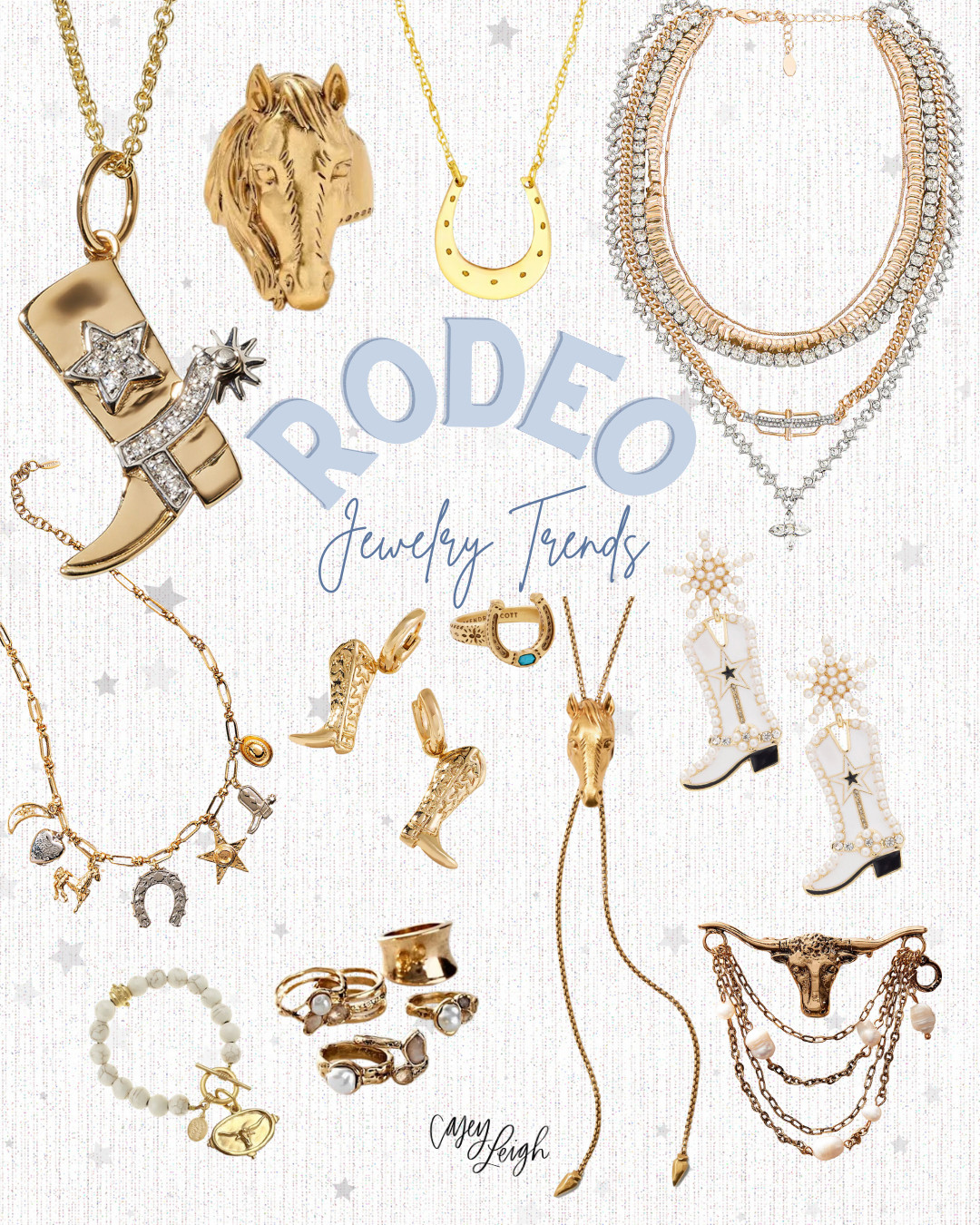 Rodeo season is here! 🤠 Complete your look with the hottest rodeo jewelry trends ✨🐎 #WesternJewelry #CowgirlStyle #RodeoReady #TurquoiseLove #StatementAccessories 

 #LTKSeasonal #LTKU #LTKStyleTip