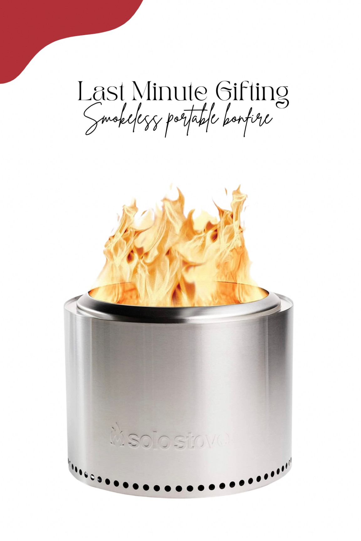 Last minute gifting, portable smokeless bonfire fire pit 

#LTKHoliday #LTKGiftGuide #LTKSeasonal