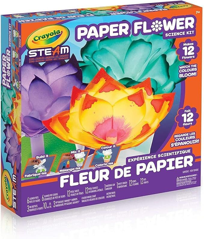 Crayola Paper Flower Science Kit Toy Kit | Amazon (CA)