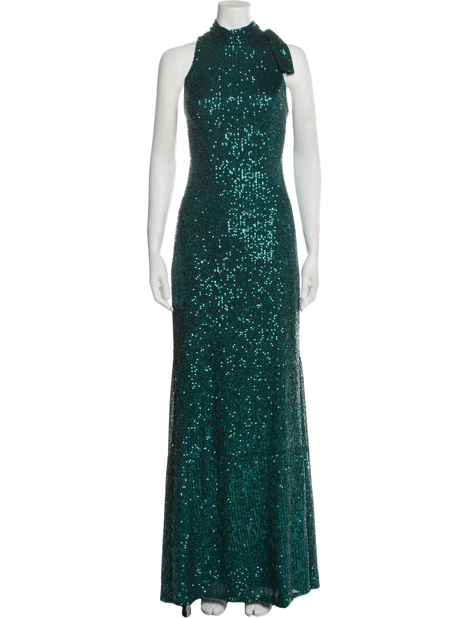 Mock Neck Long Dress | The RealReal