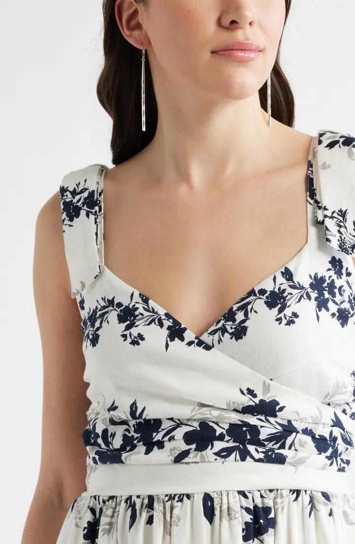 Floral Print Minidress | Nordstrom