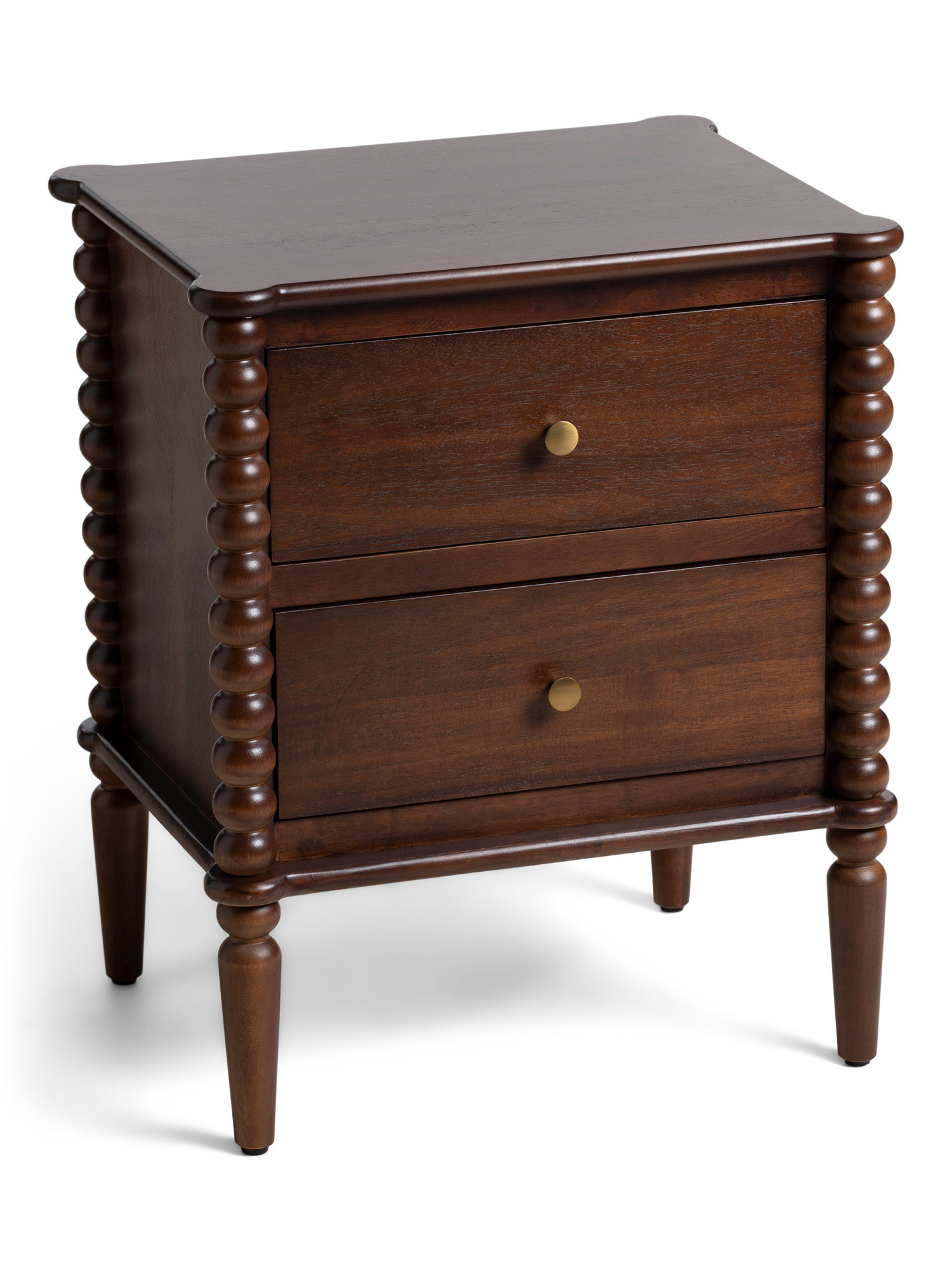 20x16x24 2 Drawer Spindle Side Table | Bedroom | Marshalls | Marshalls