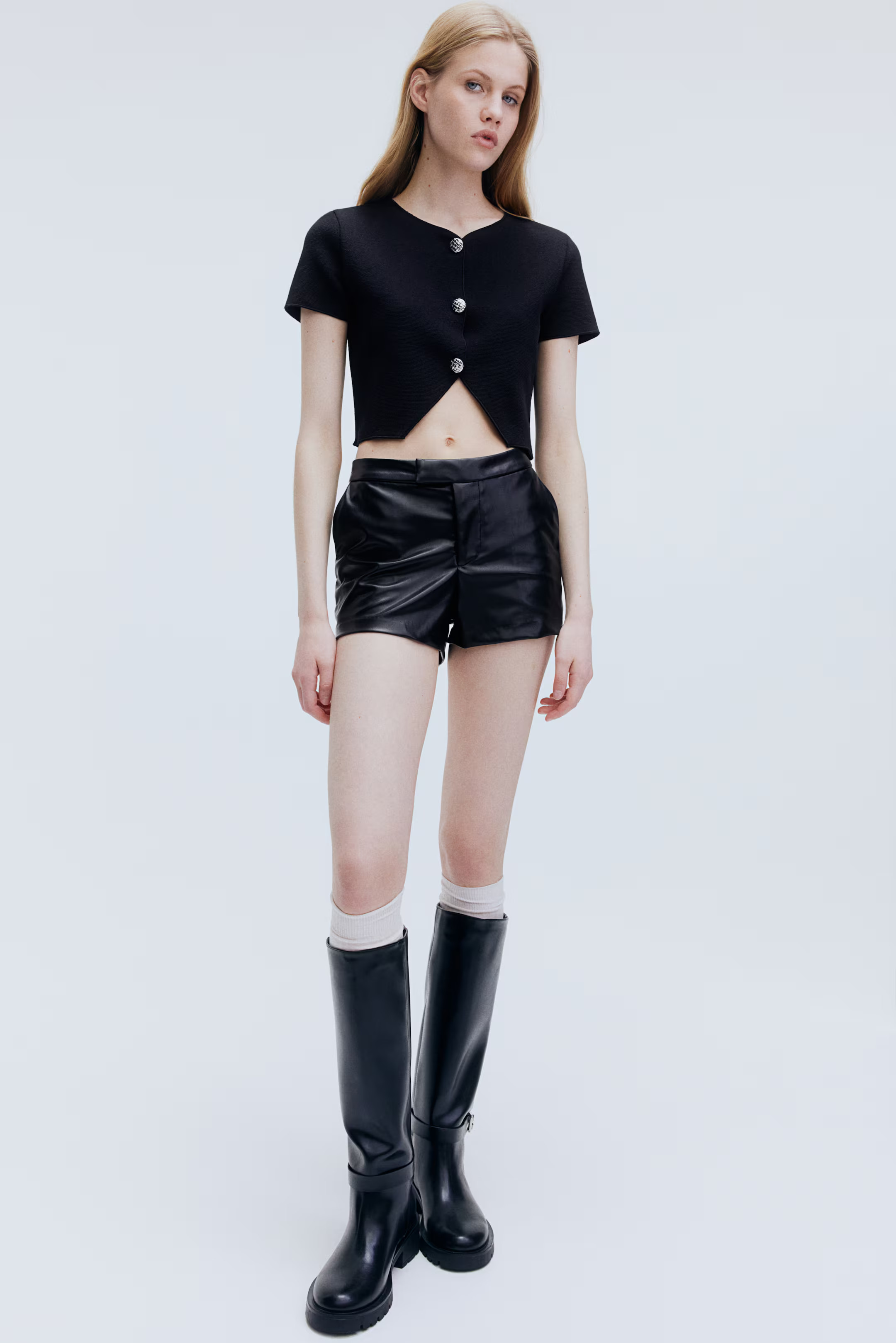 Short-Sleeved Jersey Cardigan | H&M (US + CA)