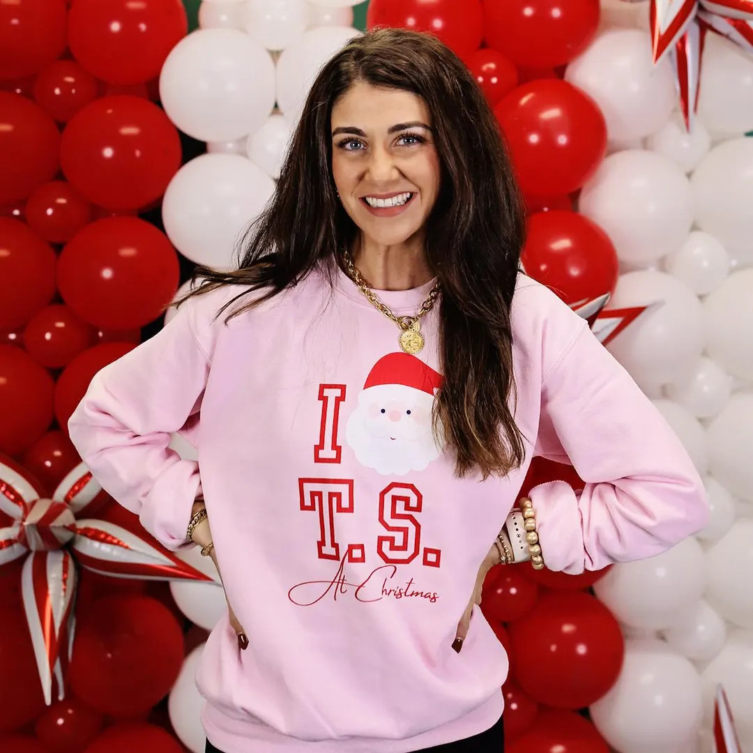 Taylor Swift Christmas Crewneck - Etsy | Etsy (US)