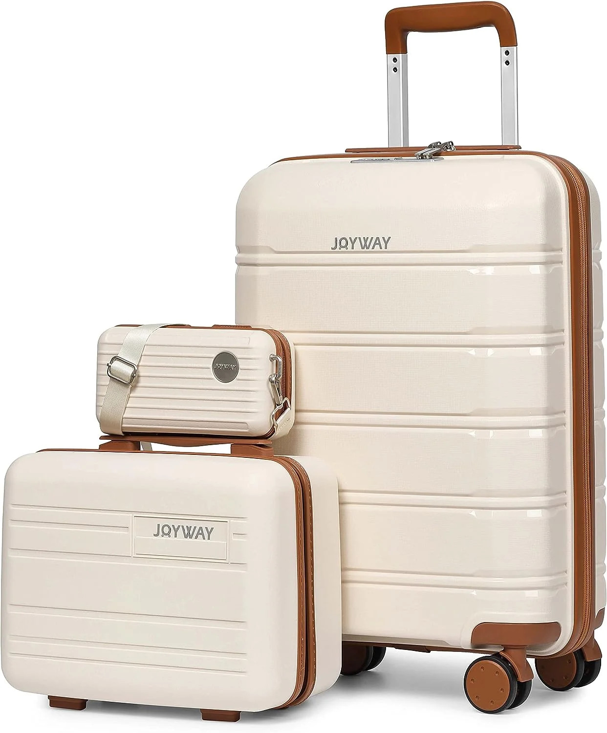 Joyway Carry-on Luggage 20" Lightweight Polypropylene Luggage, Hardshell Suitcase with Swivel Whe... | Walmart (US)
