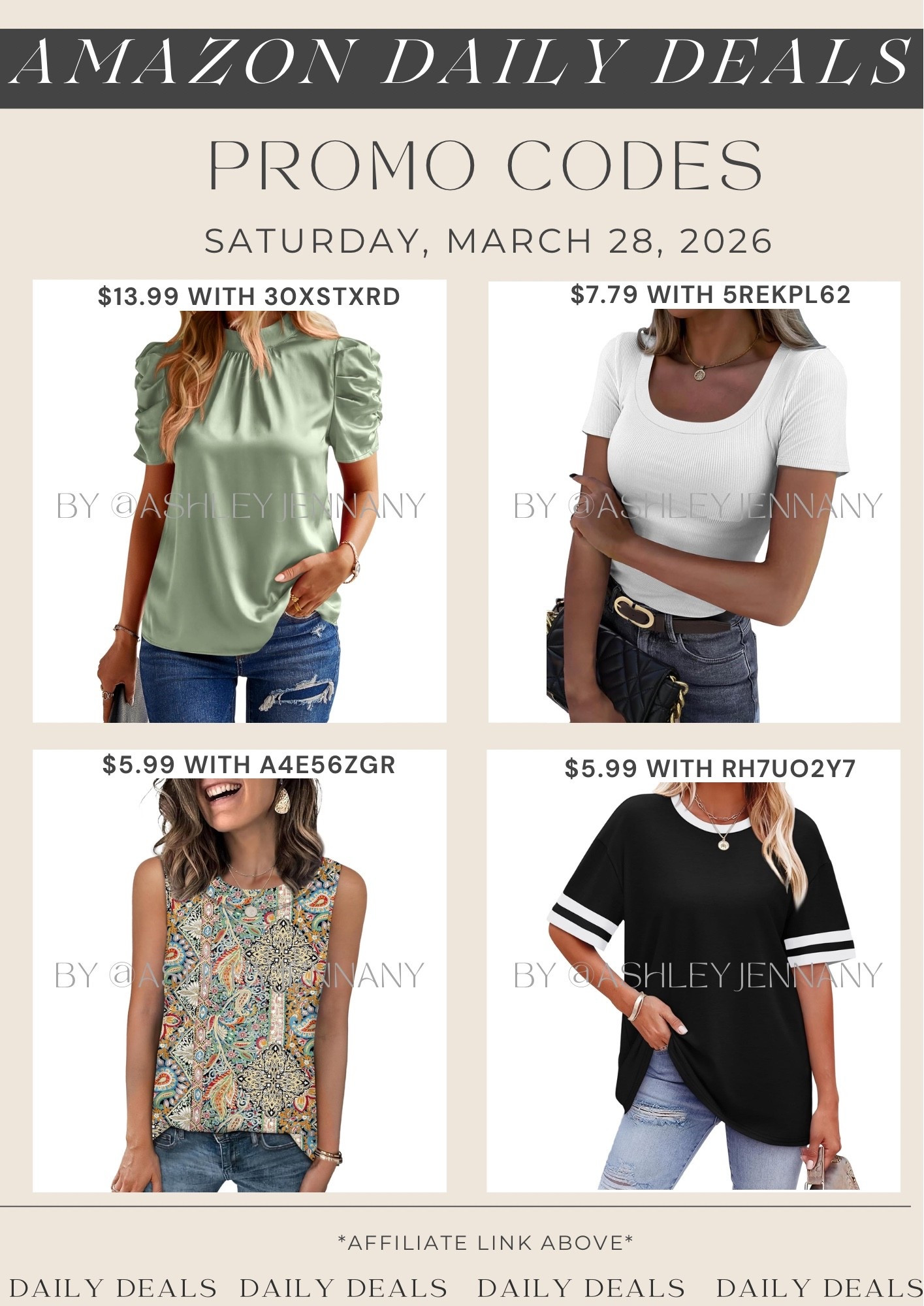 Amazon deals


#LTKSeasonal #LTKSaleAlert #LTKMidsize