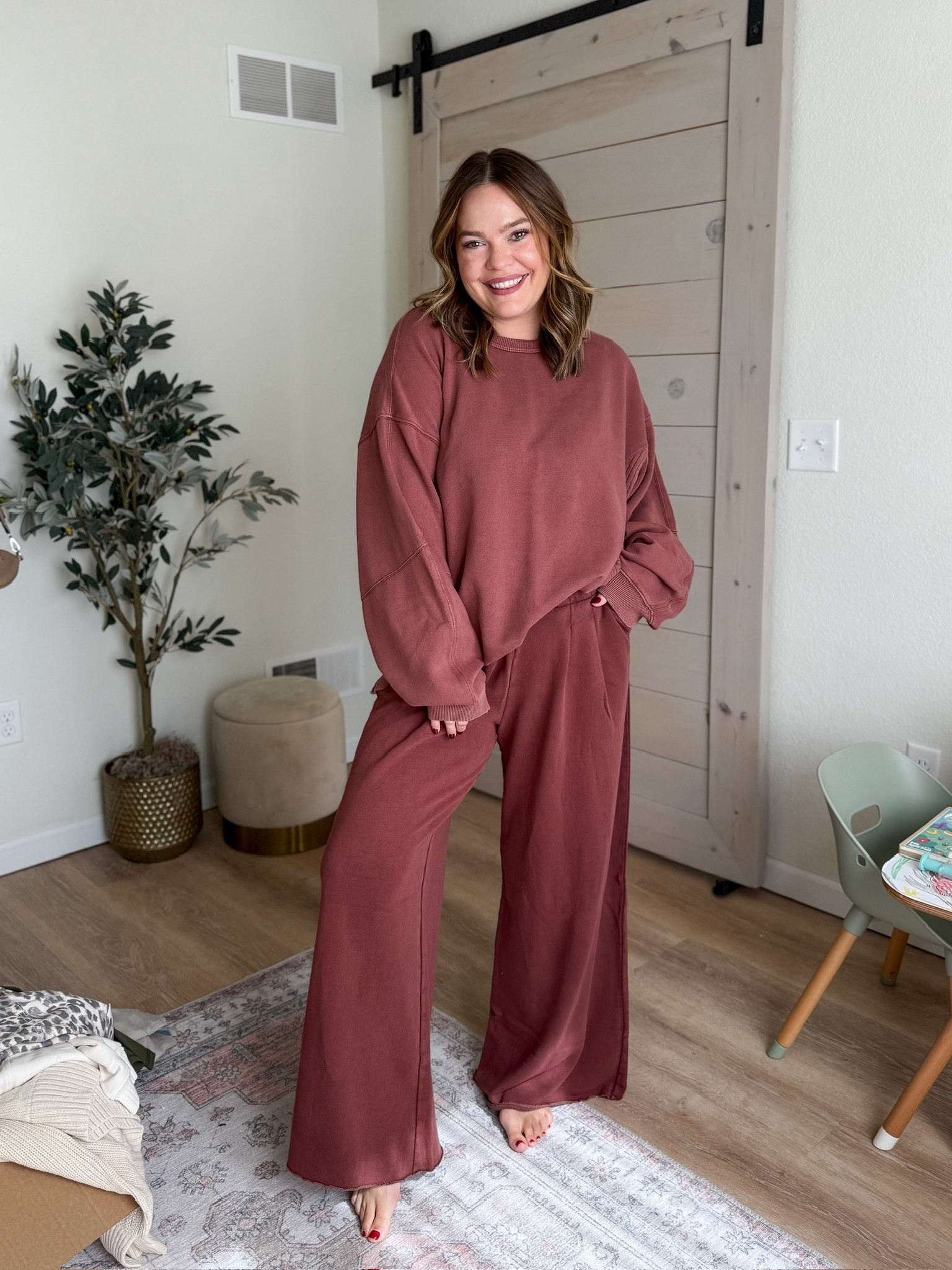 the pants are my favvv - other colors too & wearing a medium - top is a large and should’ve done a medium and this color is now out of stock 😢- other color options tho

#LTKFindsUnder100 #LTKStyleTip #LTKMidsize