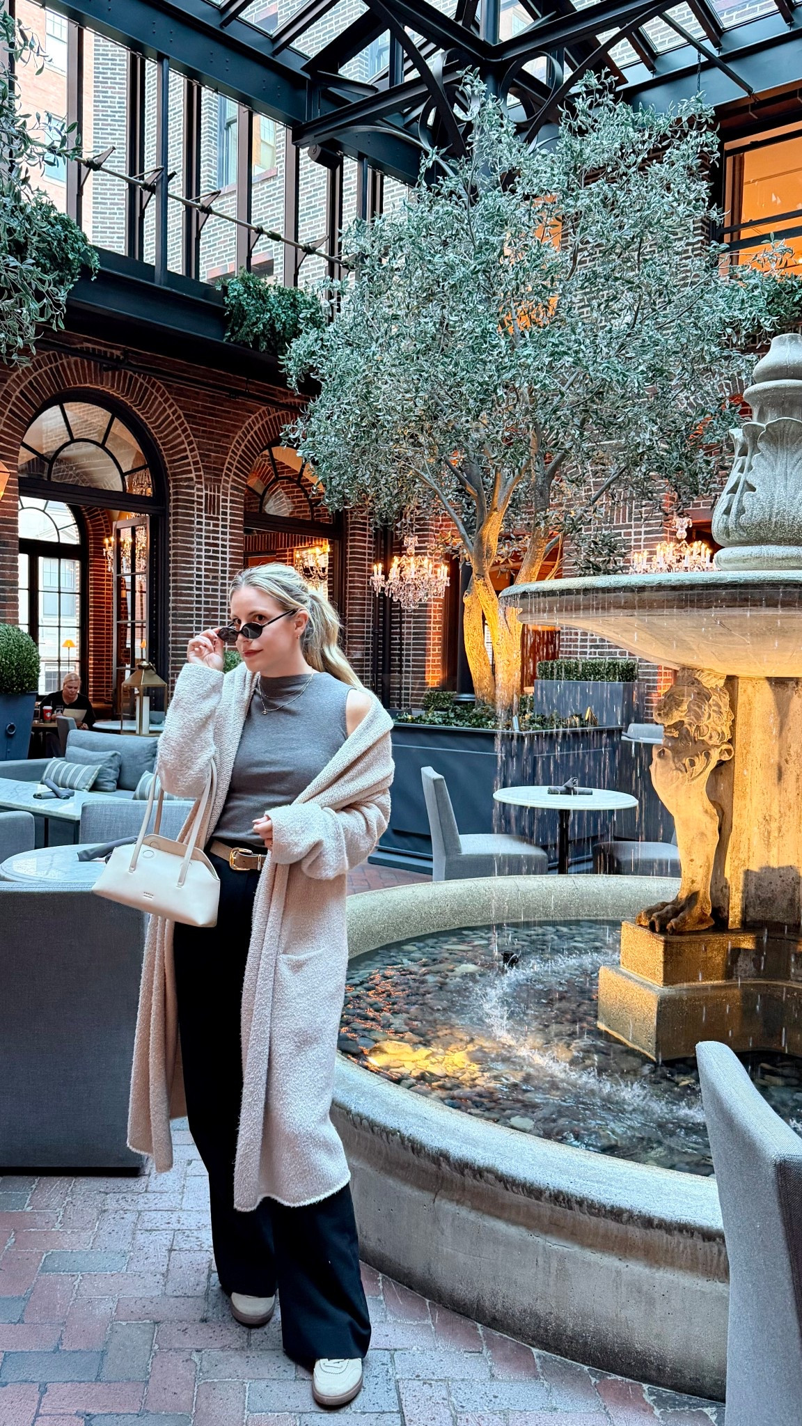 ootd: neutral fall layers 🤍

today’s cozy neutral ootd for errands + coffee runs 🤍
easy layers, quiet luxury basics, and my go-to comfy sneakers. everything linked below.

⸻
	1.	abercrombie sloan tailored trousers – black
	2.	everlane high-neck knit top – grey
	3.	veja suede or canvas sneakers – brown/neutral
	4.	freja new york shoulder bag – cream
	5.	cream sweater wrap coat – similar linked

⸻

#ootd #falloutfit #quietluxury #neutralstyle #fallbasics #capsulewardrobe #minimalstyle #ltkfall #ltkitlist #ltkstyle

#LTKootd #LTKStyleTip #LTKTravel