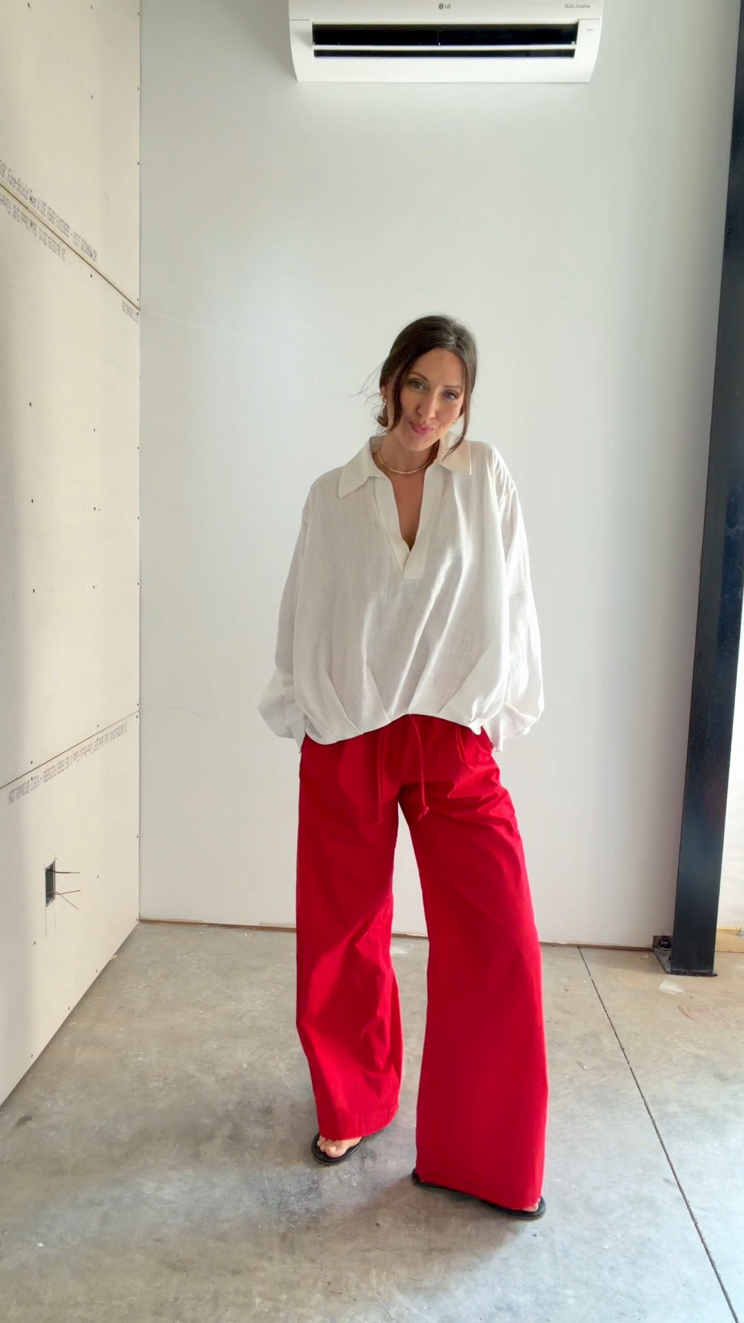 Wearing medium pants and small top

#LTKootd #LTKOver40 #LTKSeasonal
