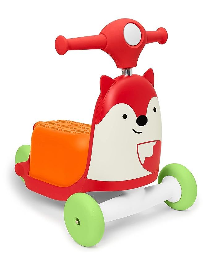 Skip Hop 3-in-1 Baby Activity Push Walker to Toddler Scooter, Zoo Fox | Amazon (US)