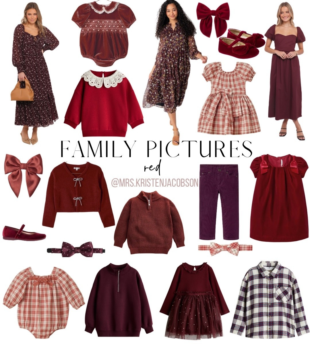 Family picture outfits, family photo outfits, family picture looks, family photo looks, fall family picture outfits, fall family photo outfits, fall family looks, burgundy family outfits, family outfits, fall family outfits, fall dress, burgundy fall dress, fall bow, burgundy bow, fall flannel, fall sweater, men’s outfit, boy outfit, girl outfit, red family outfits, holiday family outfits, Christmas family outfits, red holiday family outfits, red Christmas family outfits 

#familypictureoutfits #familyphotooutfits #familypicturelooks #familyphotolooks #fallfamilyoutfits #burgundyfamilyoutfits #redfamilyoutfits #holidayfamilyoutfits 

#LTKFamily #LTKMens #LTKKids