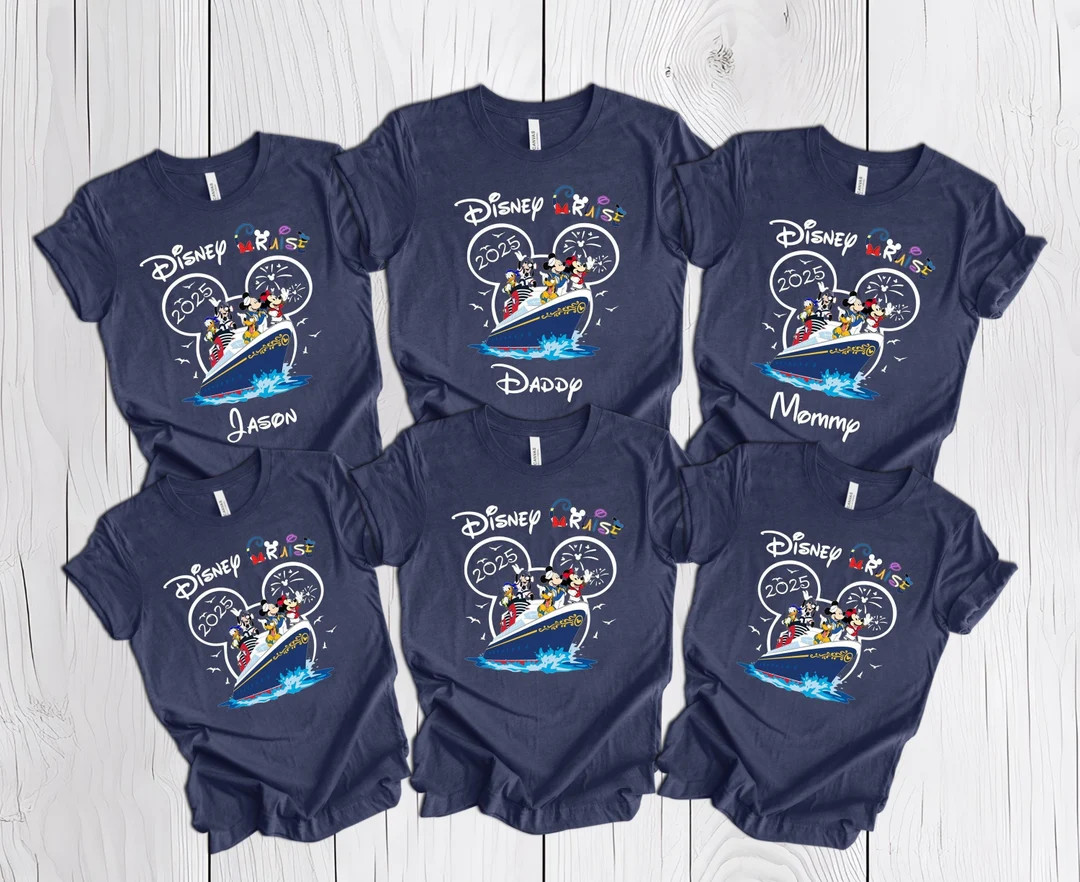2025 Disney Cruise Family Shirt, Cruise Shirt 2025, 2025 Disney Cruise Shirt, Cruise Family Shirt... | Etsy (US)