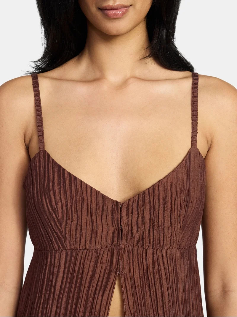 Madden NYC Women's Flyaway Maxi Tank Top, Sizes XXS-XXL | Walmart (US)