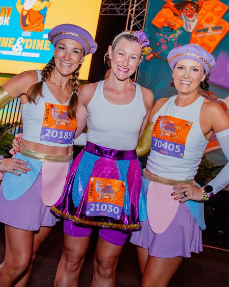 Mrs. Potts runDisney costumes!

We ran in this for the 10K and we’re so comfortable. All of our base pieces are tagged here from Amazon. We created the pink and blue overlay with elastic, felt and gold ribbon! We also added gold ribbon to the berets.

#LTKfitness #LTKfindsunder50