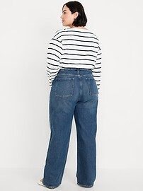 Extra High-Waisted Sky-Hi Wide-Leg Jeans | Old Navy (US)