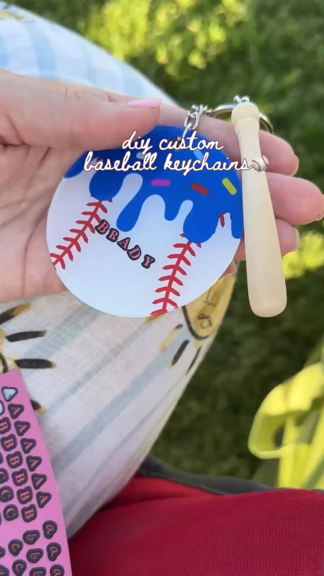 Cutie baseball keychains! These little stickers fit just right! ⚾️🫶🏻✨

#LTKmomlife #LTKspring #LTKKids