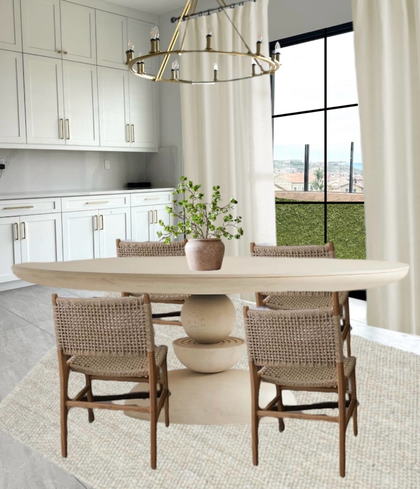 Kitchen collage. I love this artsy table 

#LTKHome #LTKStyleTip