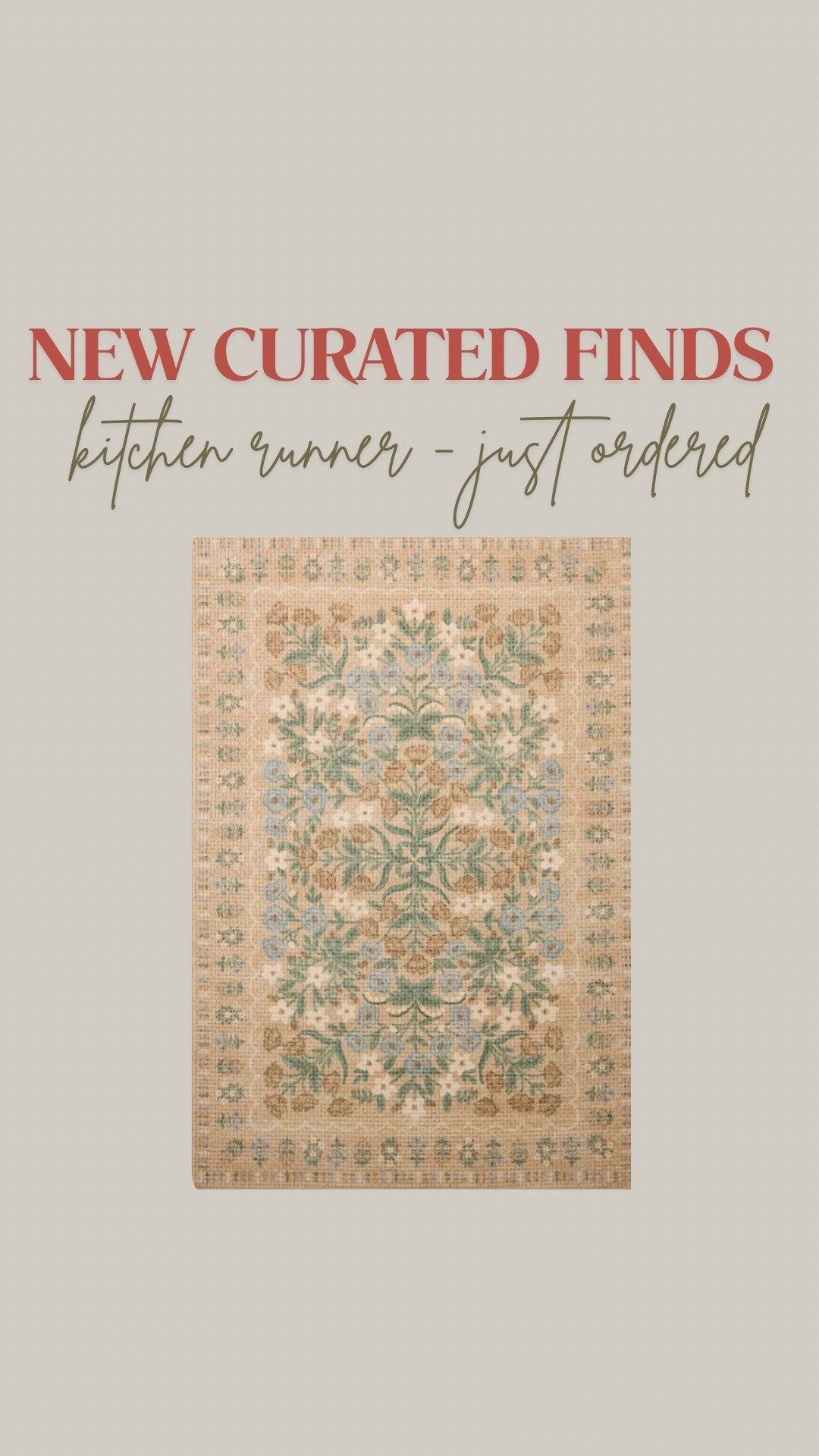 Just ordered this for my kitchen !!

#LTKOver40 #LTKHome #LTKSaleAlert