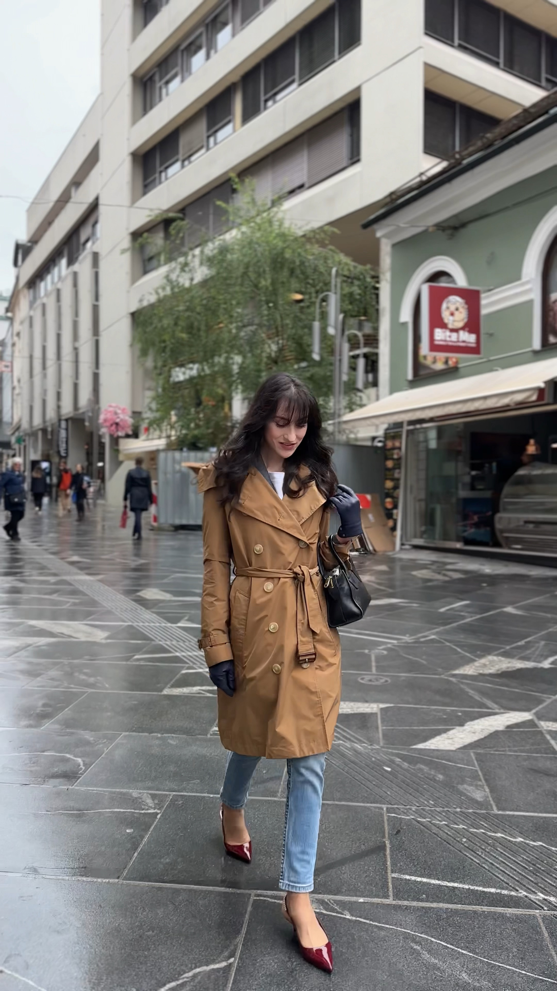 Meet my favourite #summerrainoutfit #earlyfalloutfit for #rain You will just love this #trenchcoat with a hood. Pair it with modern #skinnyjeans and #gucci #slingback for a fashionable #streetstyle #fallstreetstyle 

#LTKStyleTip #LTKBacktoSchool #LTKSeasonal