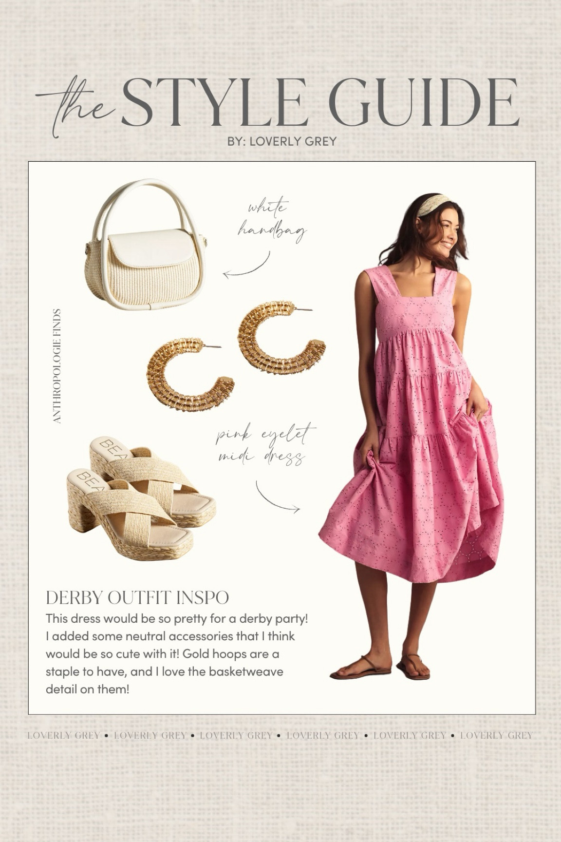 Derby outfit idea! This dress would be perfect for any spring occasion! I wear an XS @anthropologie #AnthroPartner

Loverly Grey, spring outfit

#LTKSeasonal #LTKstyletip