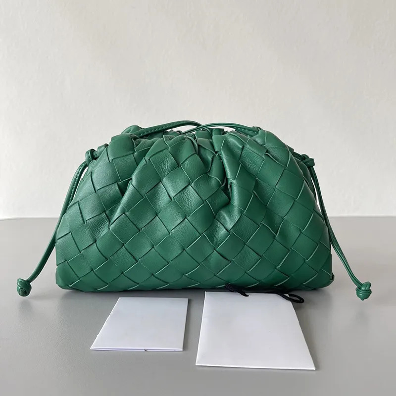 10A Mirror Quality Designer Mini Pouch 22CM Evening Party Lambskin Clutch Women Dinner Bag Cloud ... | DHGate