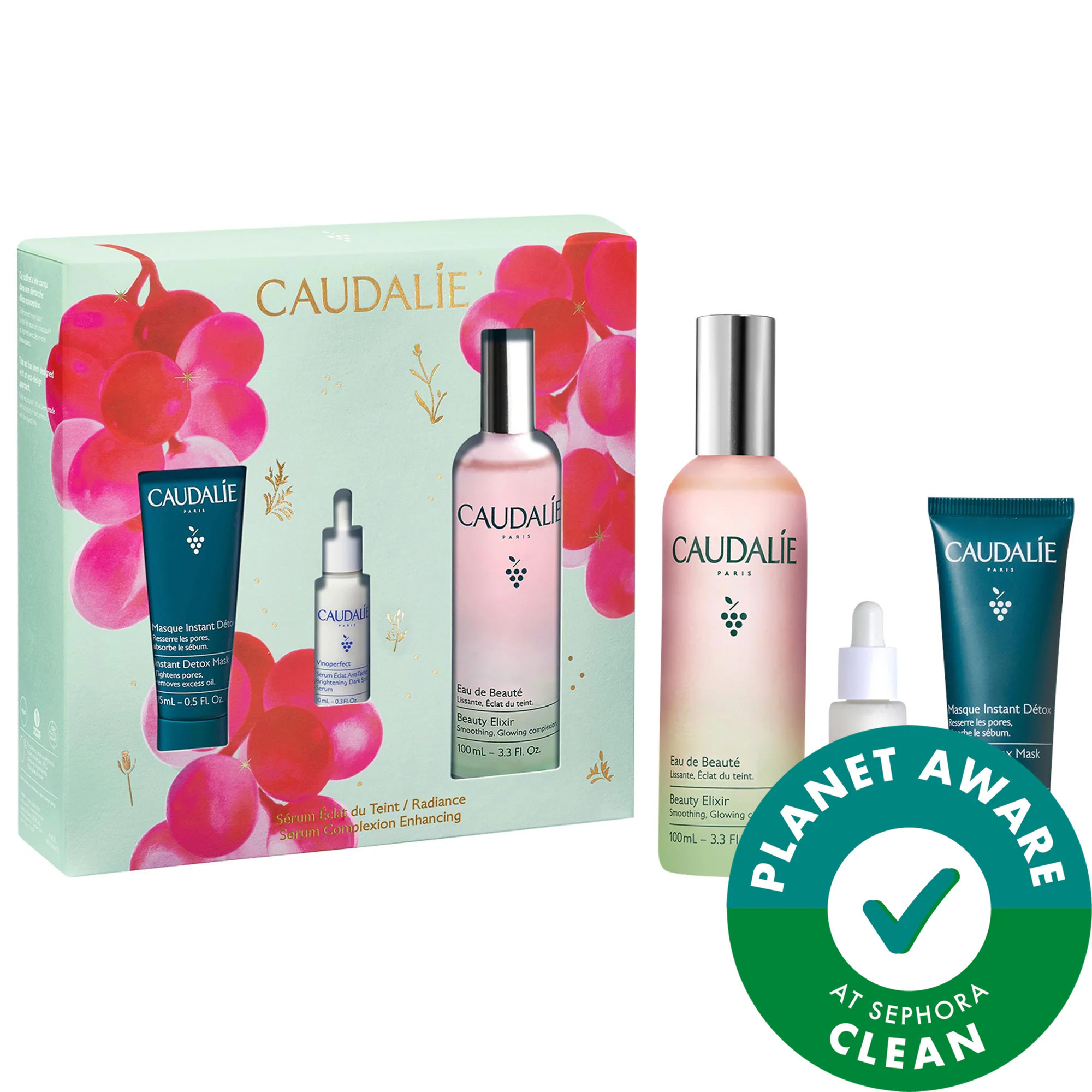Caudalie Prep & Glow Bestsellers Trio | Sephora (US)