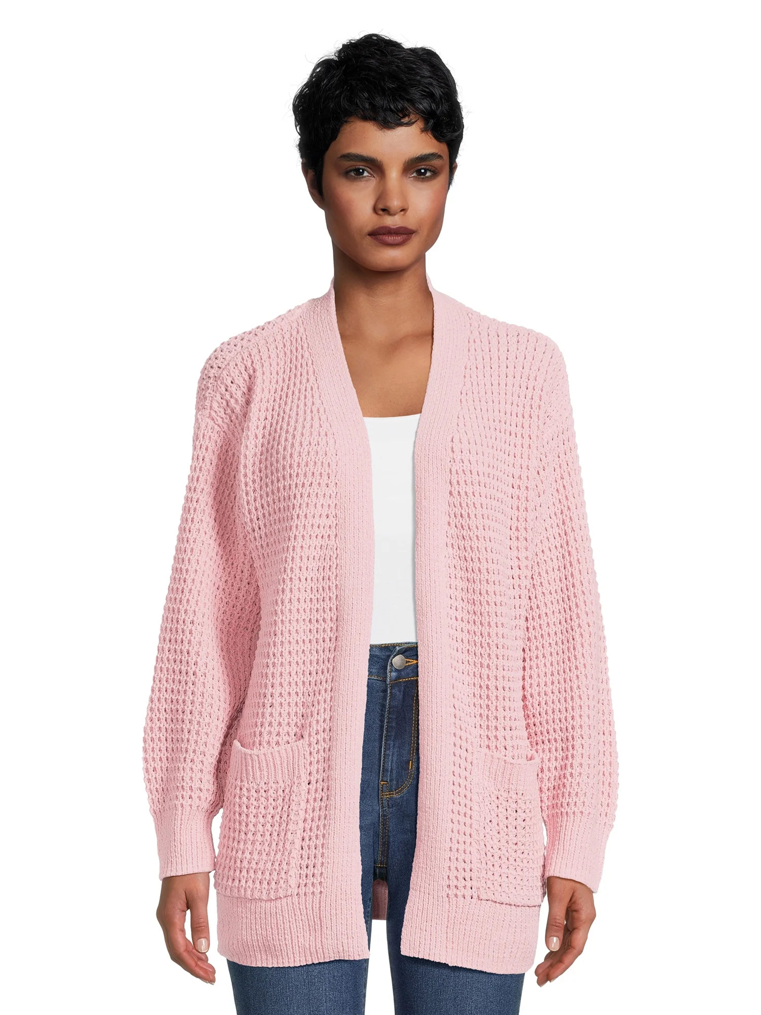 Time And Tru Women's Chenille Cardigan | Walmart (US)