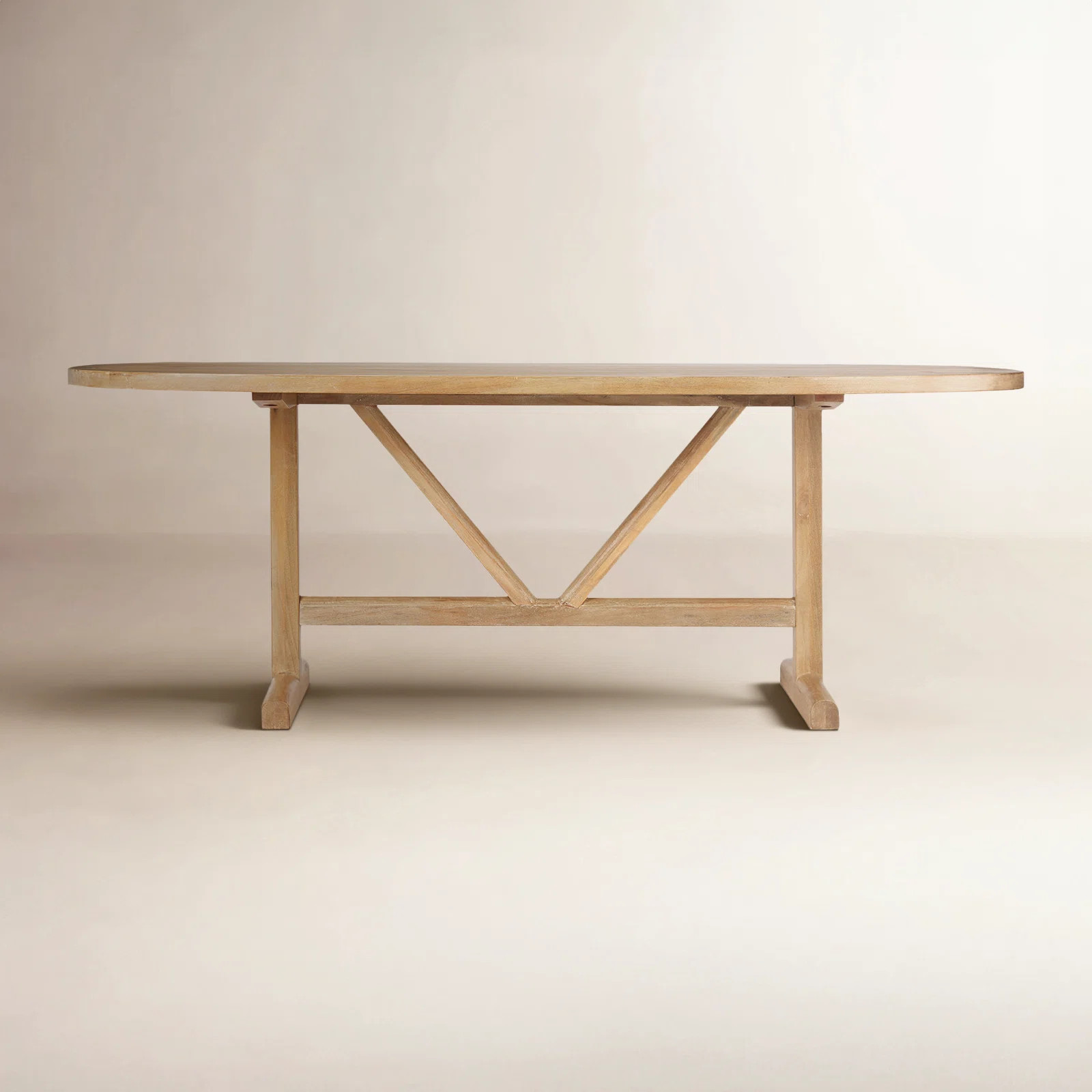 Rune 94'' Oval Dining Table | Birch Lane