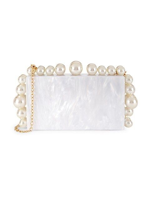 Girl's Imitation Pearl Clutch | Saks Fifth Avenue