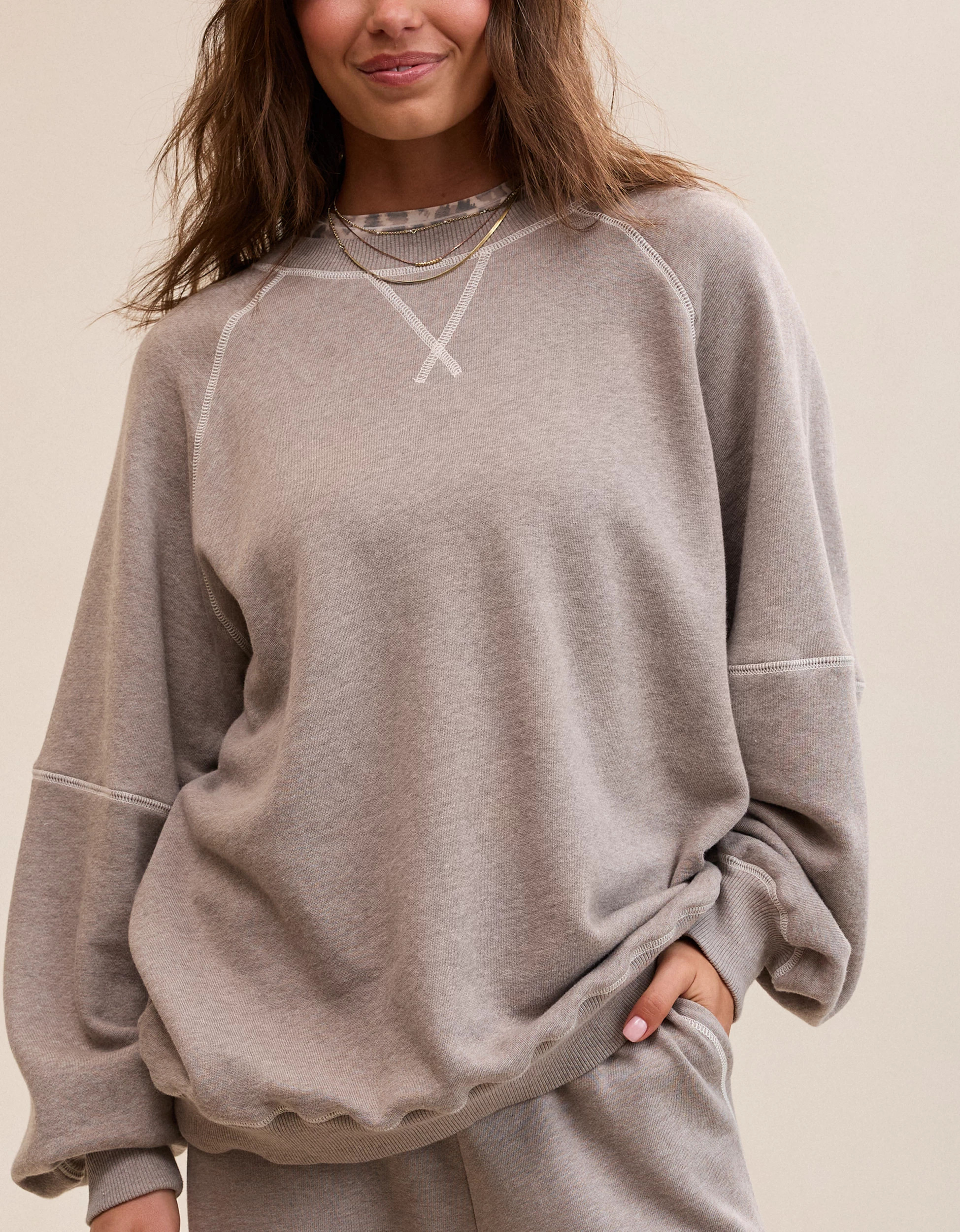 Aerie Go-To Boyfriend Sweatshirt | Aerie