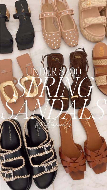 Spring sandals and  shoes under $200 from @nordstrom #ad #nordstrompartner 