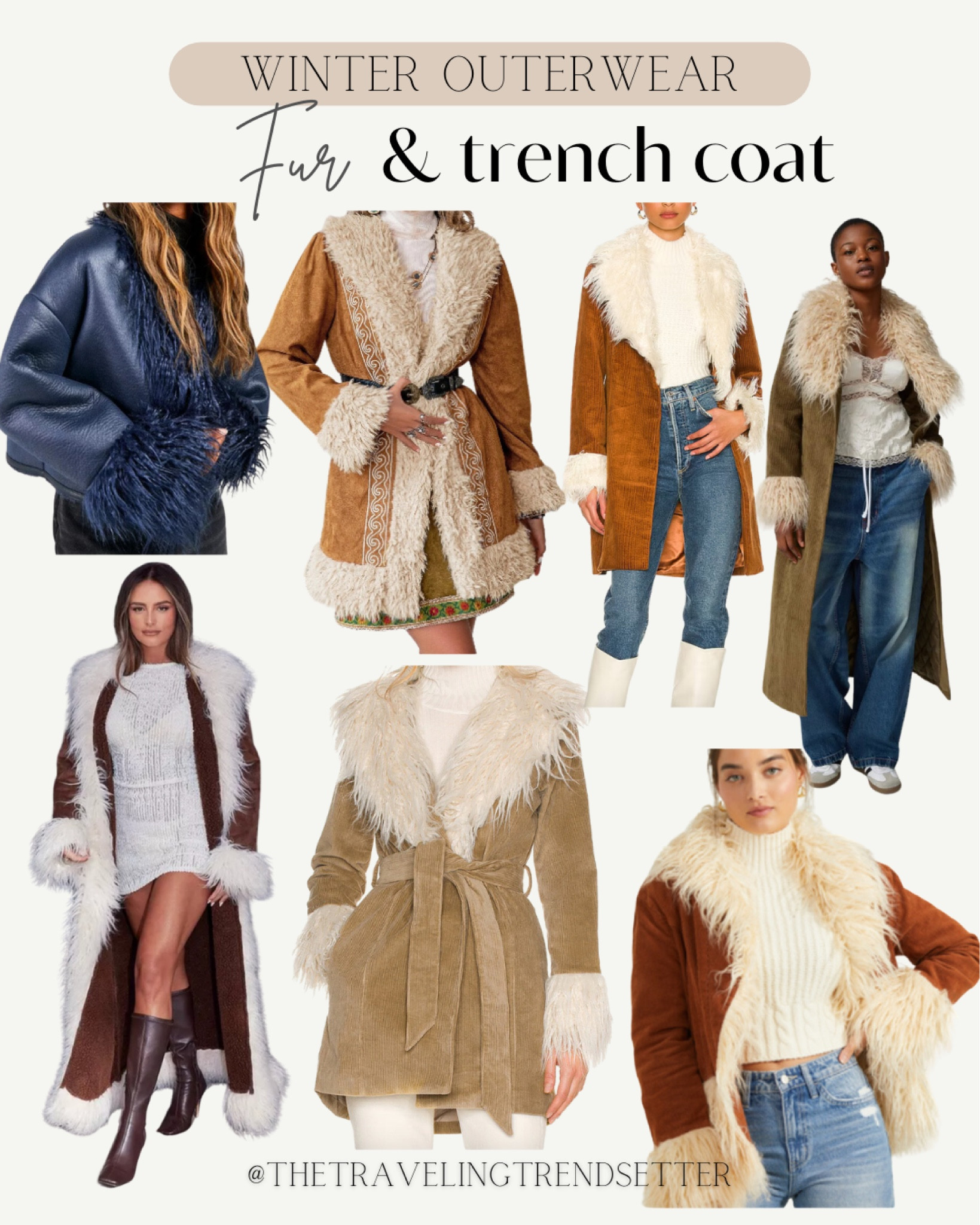 Winter trend, fur and leather trenchcoat, outerwear, winter, fashion, travel, jacket, trenchcoat, long coat, short coat, puffer, jacket, fur and leather, suede and fur, gift idea, cold-weather outfit, winter, family, photos, holiday party, outfit, revolve, Anthology, free people, winter trends gift guide 

#LTKGiftGuide #LTKtravel #LTKSeasonal