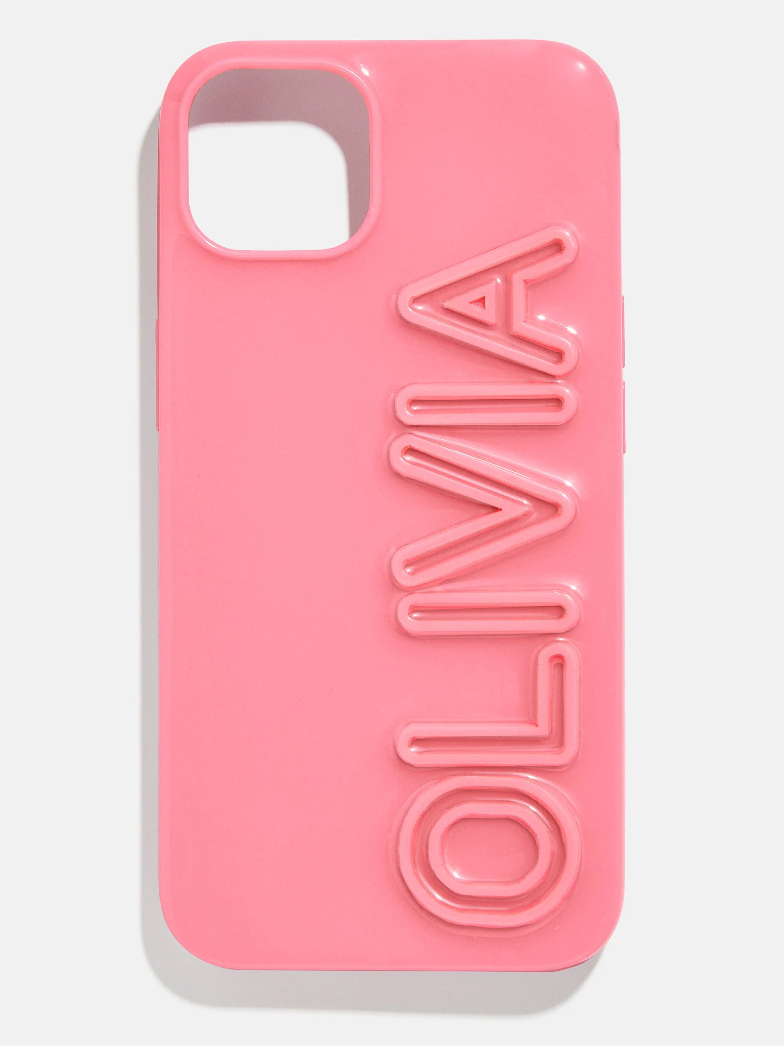 Fine Line Custom iPhone Case - Pink | BaubleBar