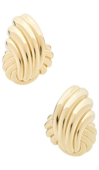 Jill Earring in Gold | Revolve Clothing (Global)