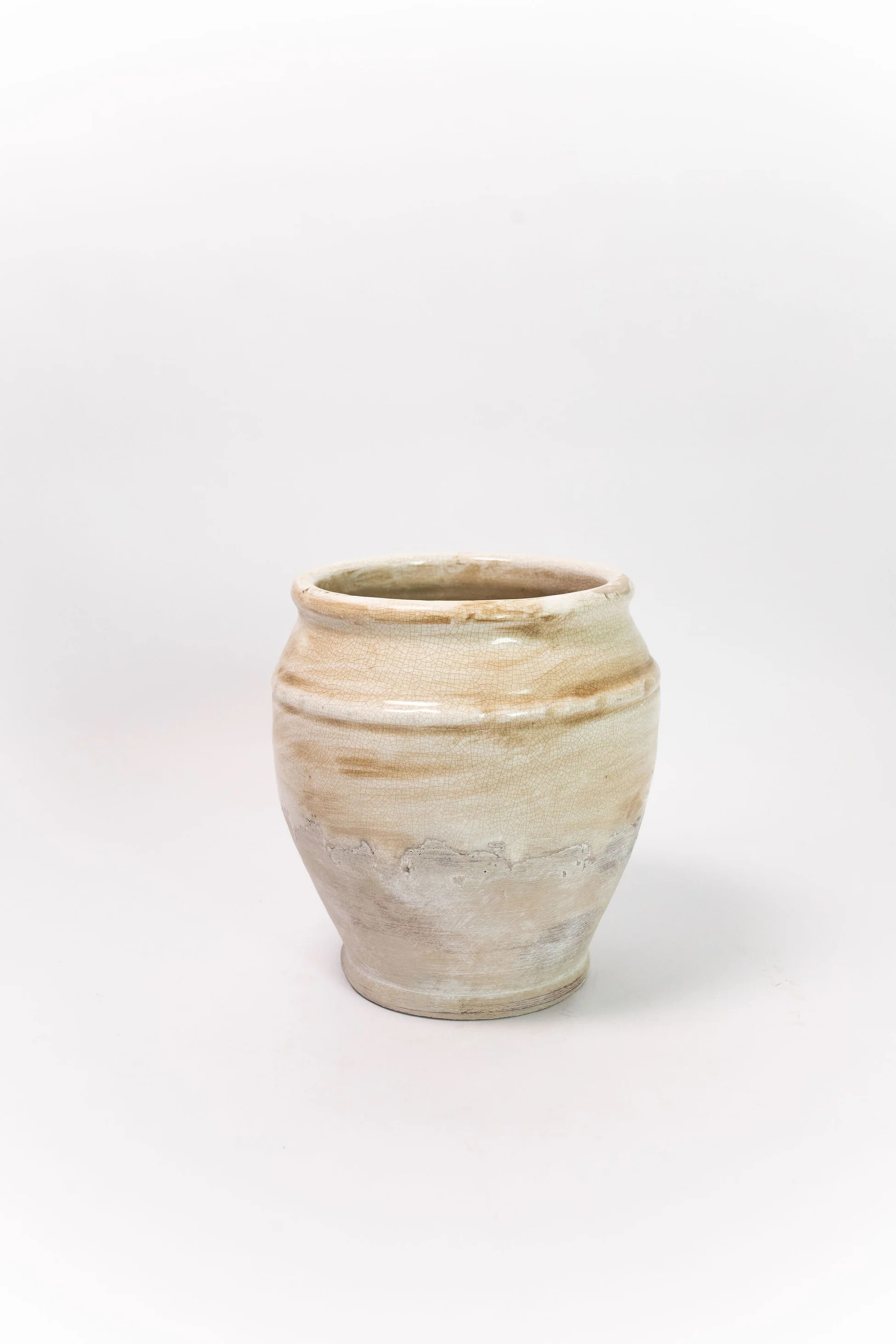 Crackle Glaze Terracotta Vase | THELIFESTYLEDCO
