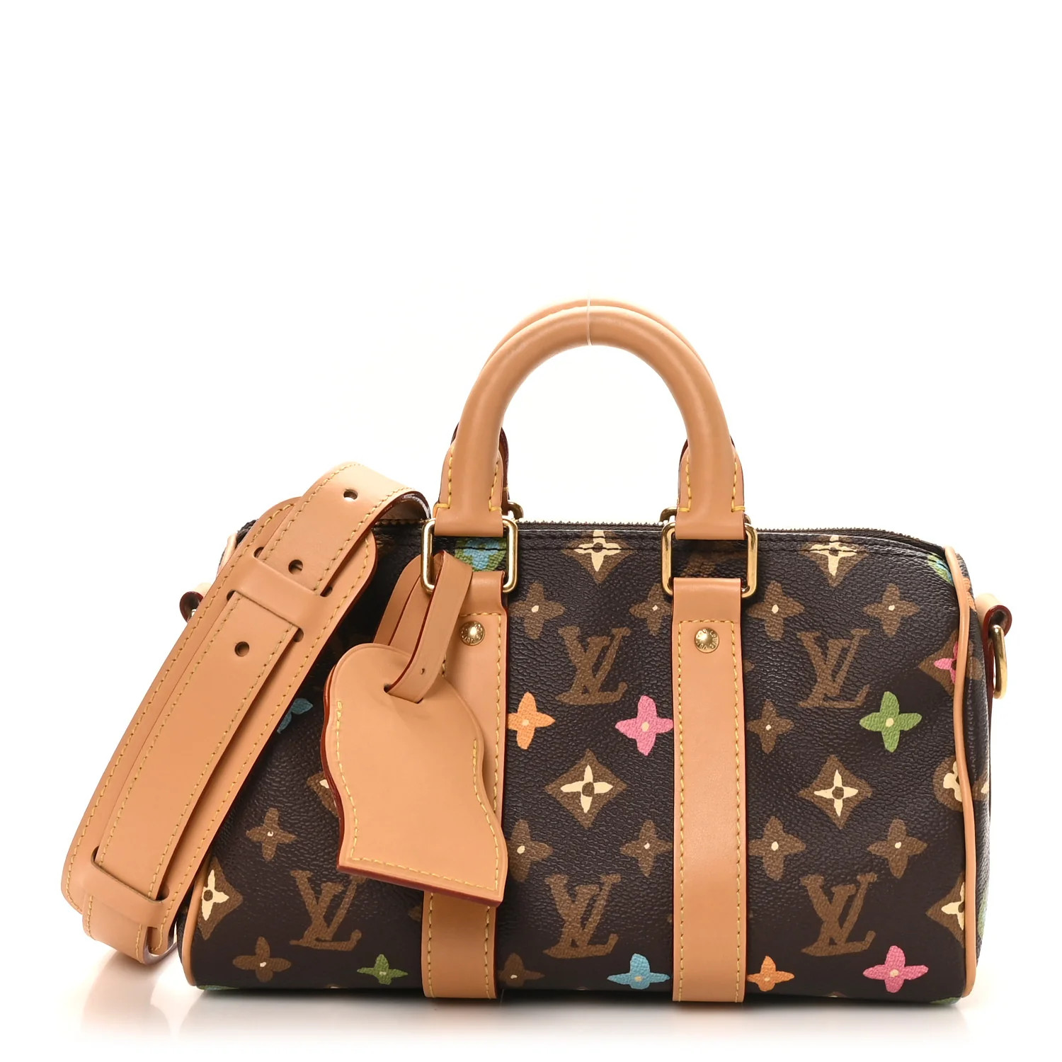 Monogram Craggy Keepall Bandouliere 25 Chocolate | FASHIONPHILE (US)