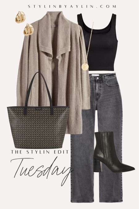Outfits of the week- Tuesday edition, cardigan, casual style, StylinByAylin 

#LTKfindsunder100 #LTKstyletip