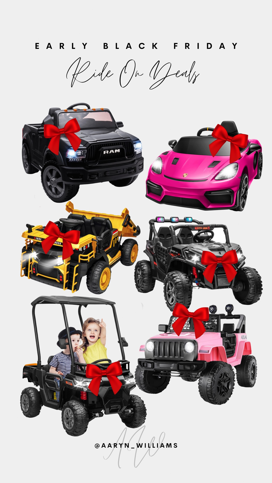 Now is the time to get those big ticket items for Christmas! Don’t pass up these deals at Walmart ✨🎁🎀

Christmas gifts for kids, ride on deals, ride on toys, Walmart finds, Black Friday deals, early Black Friday 

#LTKCyberWeek #LTKSaleAlert #LTKGiftGuide