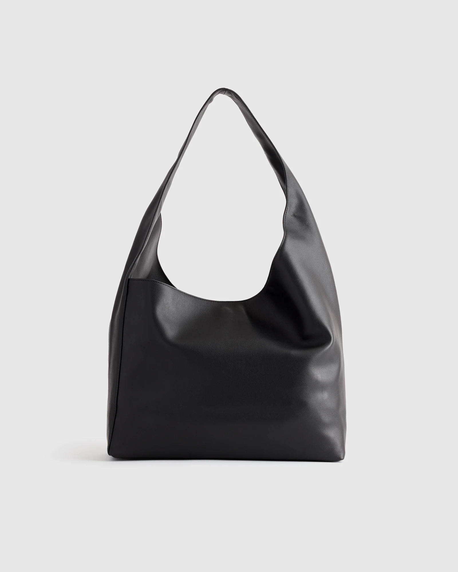 Italian Leather Slouchy Shoulder Bag | Quince