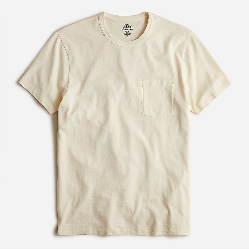 Garment-dyed slub cotton crewneck T-shirt | J. Crew US