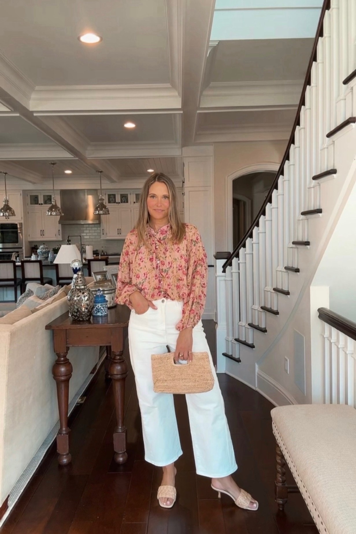 Spring outfit inspiration with a feminine and flirty feel. These pieces come together so easily for a look that feels fresh and fun.

#LTKMidsize #LTKSeasonal #LTKOver40