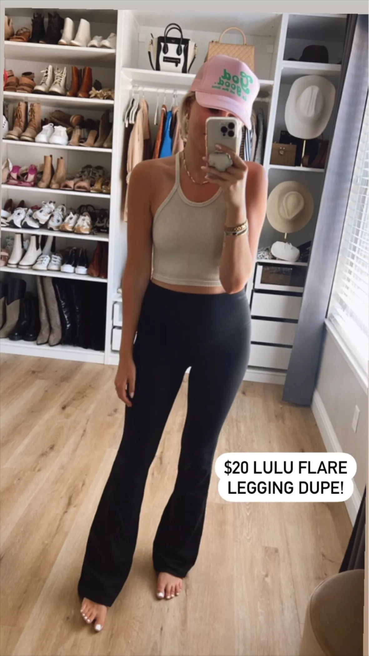 Record Setting Ribbed Flare High-Waist Leggings – Emma Lou's Boutique