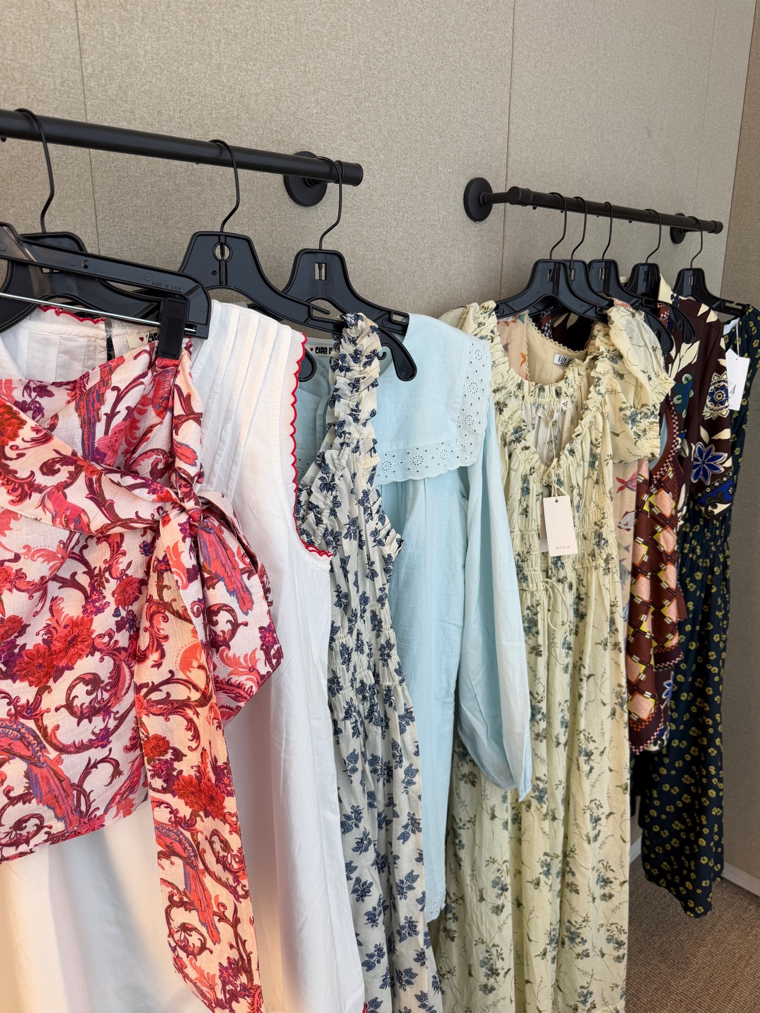 So many good new arrivals for spring at Saint Bernard!! Was so hard to leave things behind, I wanted it all! I got something to wear to round top next week, and all summer long! ￼￼￼

#LTKgrwm #LTKmomlife #LTKootd