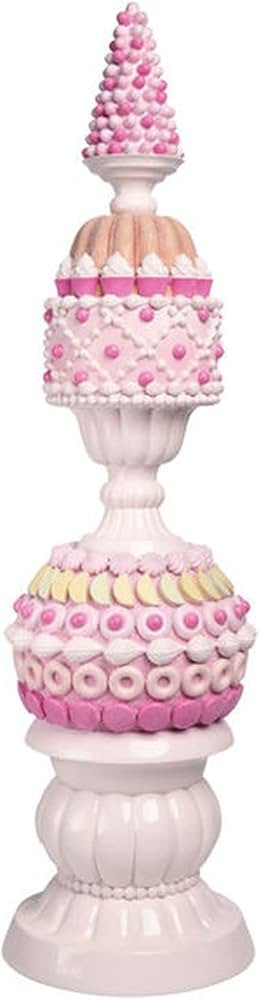 December Diamonds Nutcracker Sweet Shoppe Pink Potted Candy Tree | Amazon (US)