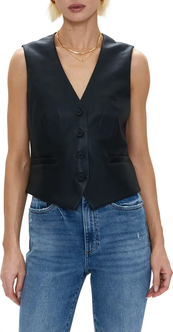 Vero Faux Leather Vest | Nordstrom